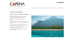 Desktop Screenshot of capena-swimmingpools.de